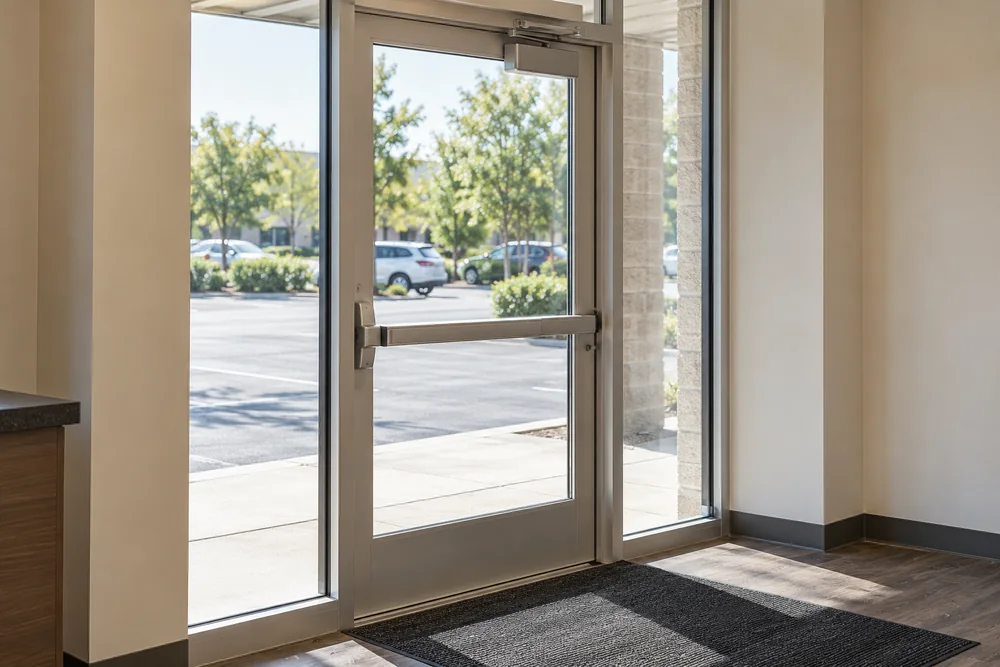 Commercial locksmith hardware and access context